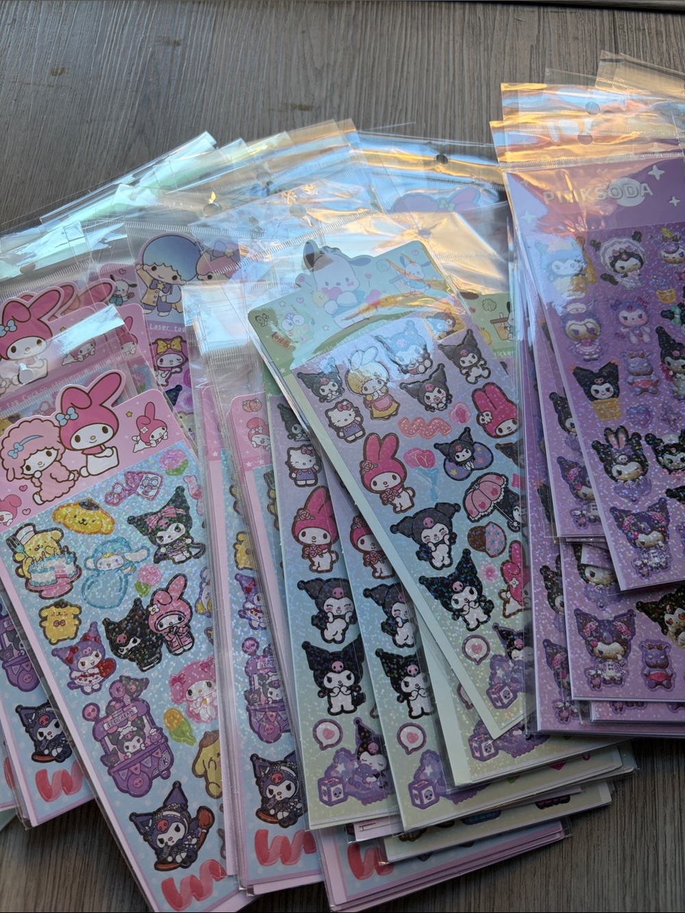 Sanrio Pink & Purple Small Pets Sticker Sheets